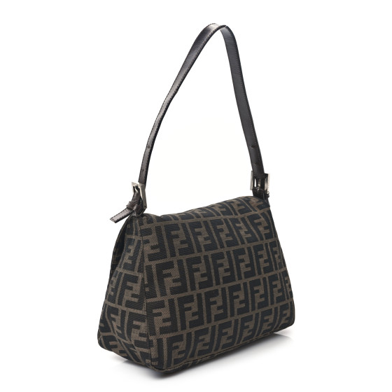 FENDI Zucca Mama Baguette Tobacco 1568066 | FASHIONPHILE