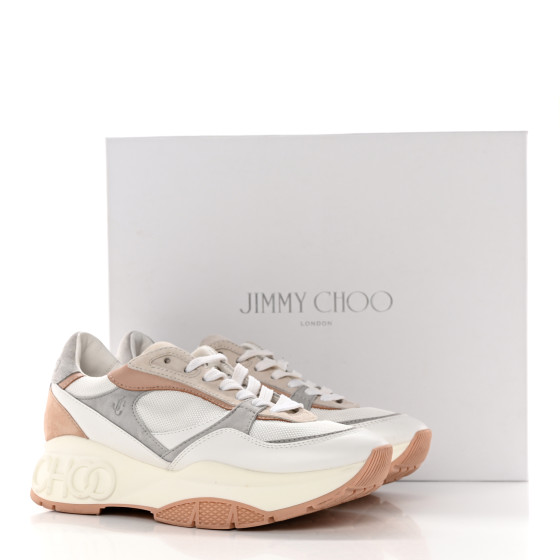 セール★Jimmy Choo★LANDON JIMMY CHOO LANDON F NAPPA MESH SNEAKERS OPTICAL