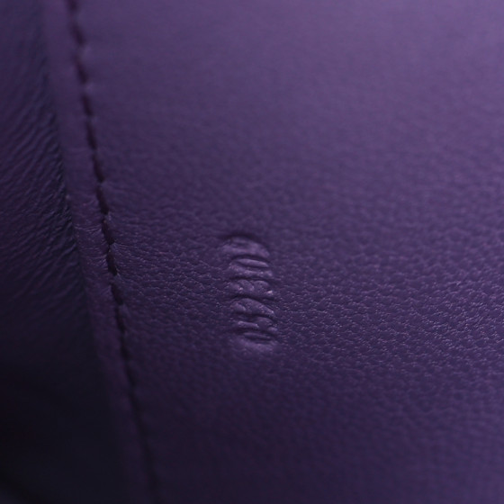 LOEWE セール★ GOYA PUFFER PLEATED BAG★PURPLE LOEWE Lambskin Pleated Goya Puffer Bag Light Mauve 1290152