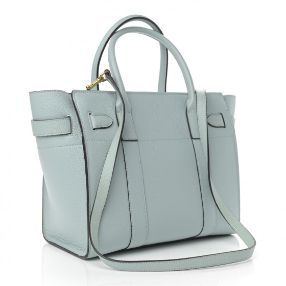 MULBERRY Small Classic Grain Small Bayswater Zip Tote Light
