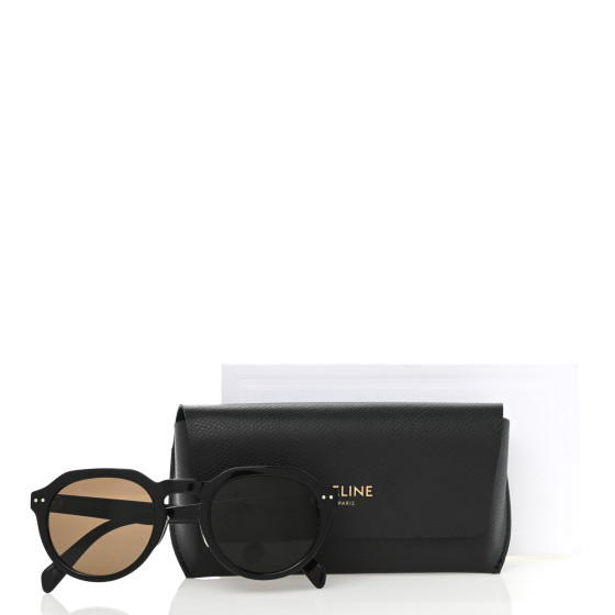 ★ CELINE ★ BLACK FRAME 42 サングラス Céline - Black Frame 42 Sunglasses in Acetate - Black