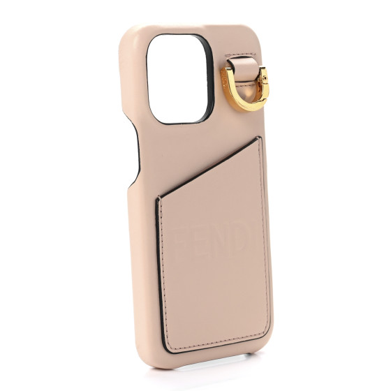 FENDI - FENDI iphone13ケース FENDI Nappa Logo Card Holder iPhone 13 Case Light Rose