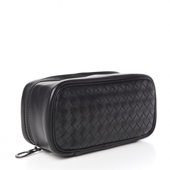 【関税＆送料込み】Bottega Veneta Watch Intrecciato Nappa B BOTTEGA VENETA Nappa Intrecciato VN Watch Case Black 460976