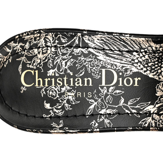 Dior｜ (N3098WOMRS 301) Dior Explorer Loafer Black Beige Black Dior Oblique Jacquard