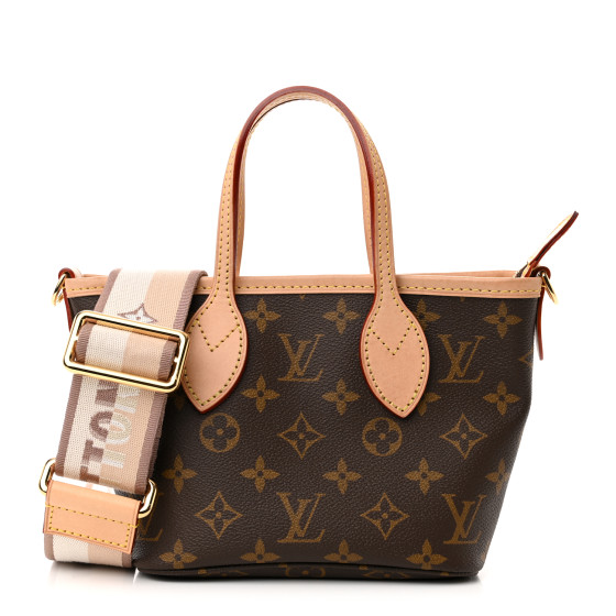 LOUIS VUITTON Monogram Neverfull BB Beige