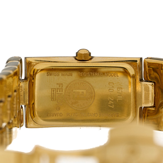 【説明要確認】FENDI REGISTERED MODEL QUARTZ FENDI Stainless Steel 14mm 670L Orologi Quartz Watch 1392880