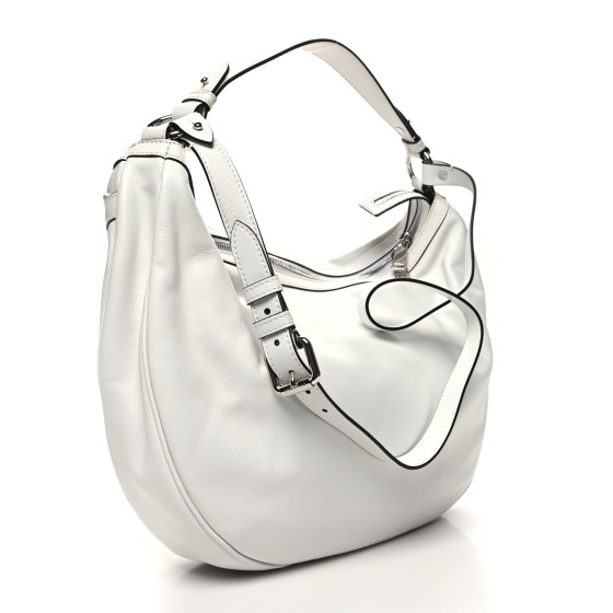 ショルダーバッグ・ポシェット VERSACE 'Hobo' bag White Versace Tag Hobo Bag White | VERSACE US