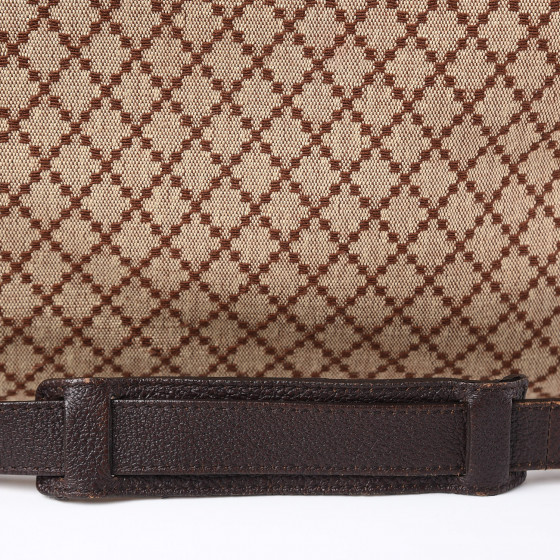 GUCCI Diamante Duffle Bag Brown 410588 | FASHIONPHILE