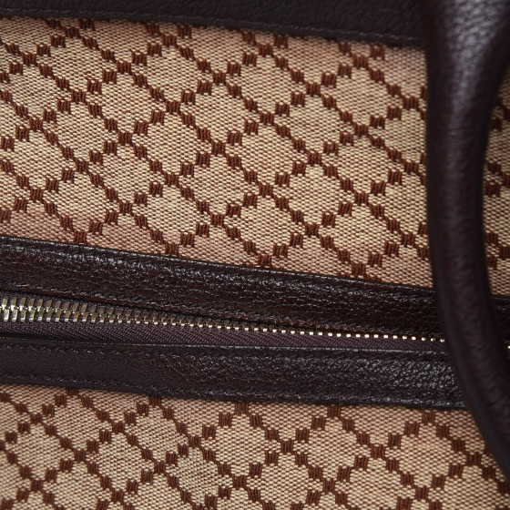 GUCCI Diamante Duffle Bag Brown 410588 | FASHIONPHILE