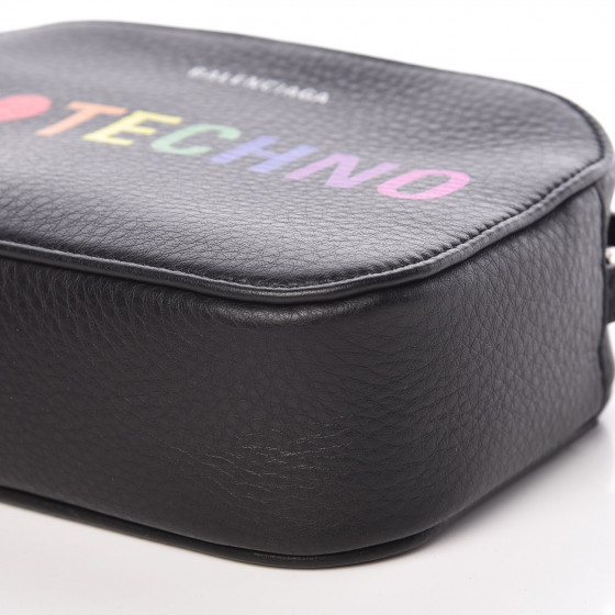 BALENCIAGA Calfskin I Love Techno XS Everyday Camera Bag
