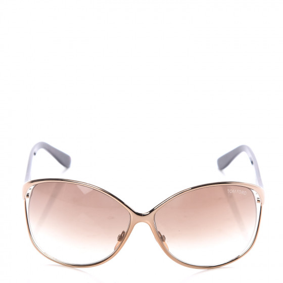 TOM FORD Metal Yvette Sunglasses TF89 Gold 703813 | FASHIONPHILE