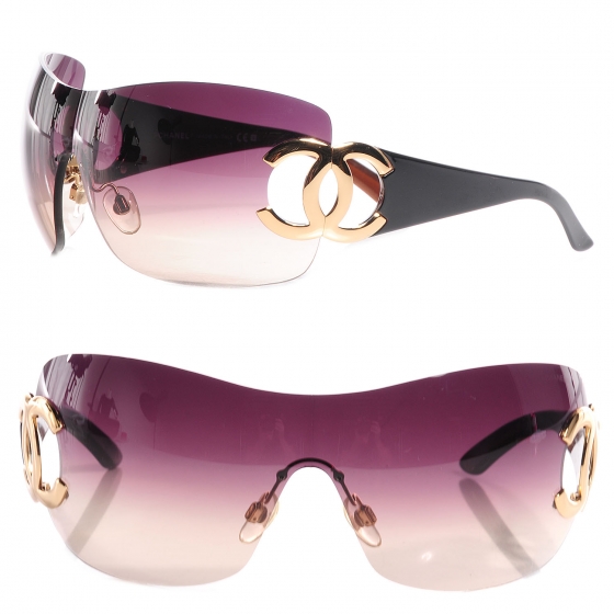 Chanel Sunglasses Purple Metal ref.196102 - Joli Closet