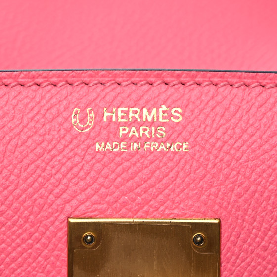 【フェミニンな華やかさ】HERMES ベアンクラシック Rose Azalee Hermès Birkin 25 Bag Rose Azalee Swift Pink Leather Palladium