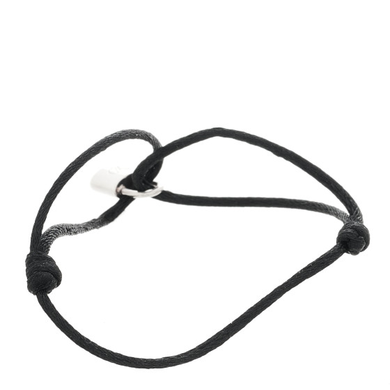 Silver Lockit Bracelet, Sterling Silver Black Laquered and