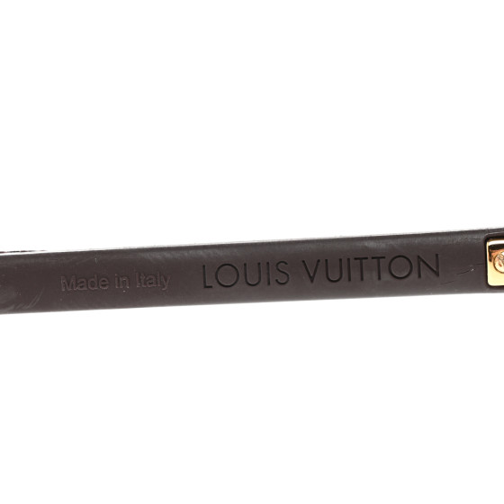 LOUIS VUITTON Monogram Pacific Sunglasses Z2338W Gold