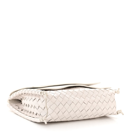 BOTTEGA VENETA Nappa Intrecciato Medium Knot Flap Crossbody