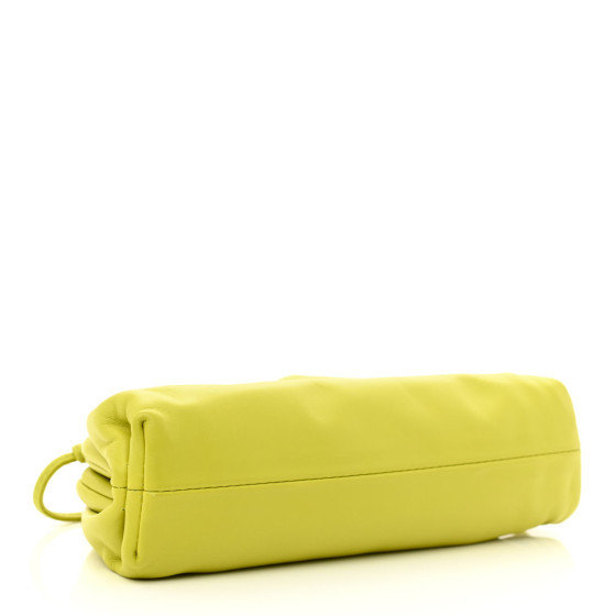 BOTTEGA VENETA Butter Calfskin The Mini Pouch Kiwi 1203086
