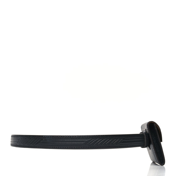 HERMES Epsom Quadrige Kelly Pocket 18 Belt Black 1208320