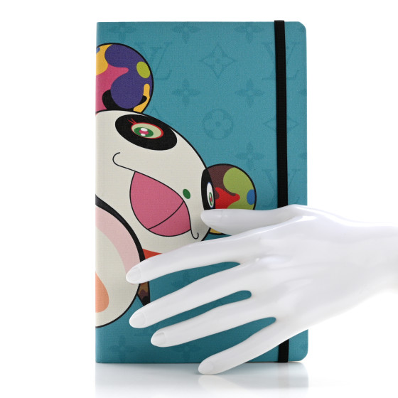 LOUIS VUITTON LV x TM Jane Superflat Notebook MM Turquoise