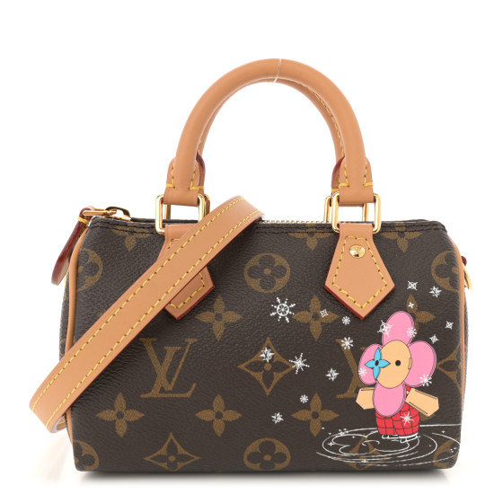 LOUIS VUITTON Monogram Vivienne Ice Skating Nano Speedy