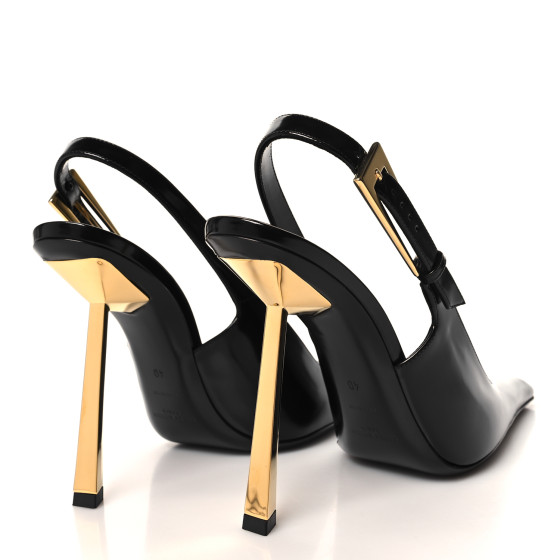 YSL ポインテッドトゥヒール SAINT LAURENT - 美品 サンローラン パリ SAINT LAURENT PARIS