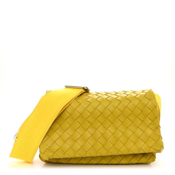 BOTTEGA VENETA Nappa Intrecciato Small Fold Crossbody