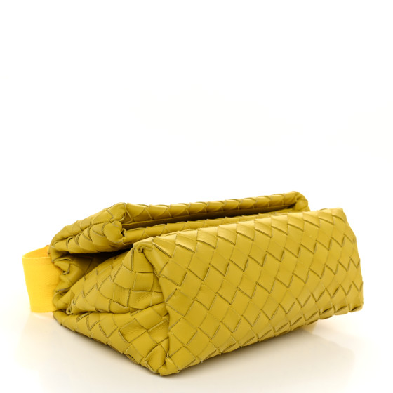 BOTTEGA VENETA Nappa Intrecciato Small Fold Crossbody