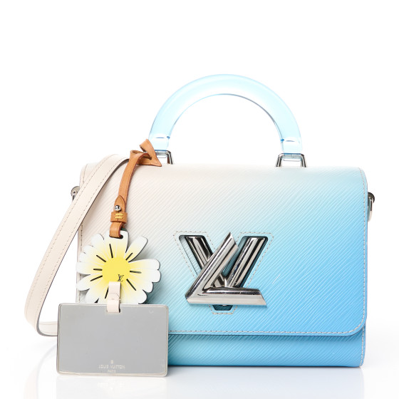【ヴィンテージ】Rank:S☆LouisVuitton Blue EPI LV Twist MM Louis Vuitton Vintage - Epi Twist MM Bag - Blue - Leather