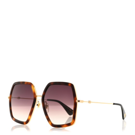 ☆Gucci☆ Oversize Square-Frame サングラス DARK TORTOISE♪ Square frame sunglasses in dark tortoiseshell | GUCCI® US