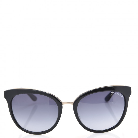 TOM FORD Emma Cat Eye Sunglasses TF461 Black 687525