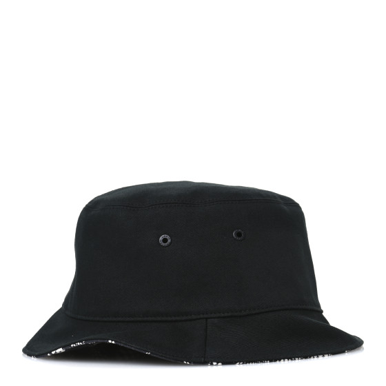 LOUIS VUITTON Cotton Damier Distorted Reversible Bucket Hat