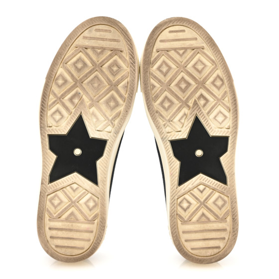 CHRISTIAN DIOR Canvas Walk'N'Dior Low Top Sneakers 36.5