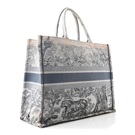 CHRISTIAN DIOR Gradient Canvas Embroidered Large Dioriviera