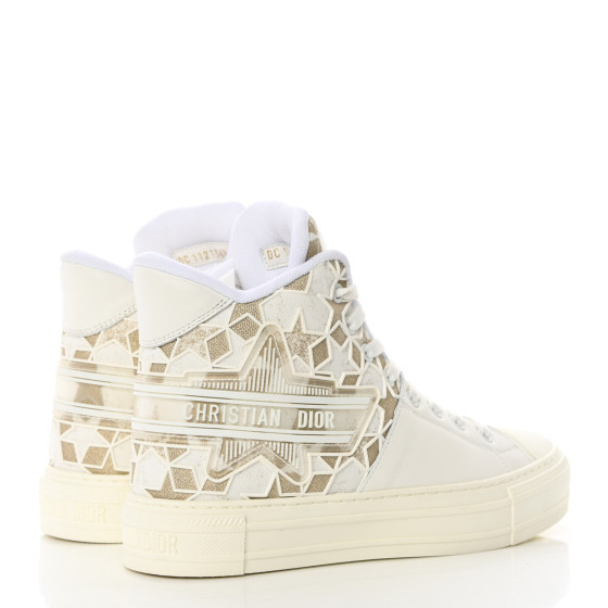 CHRISTIAN DIOR Canvas Embroidered Womens Walk'n' Dior Star