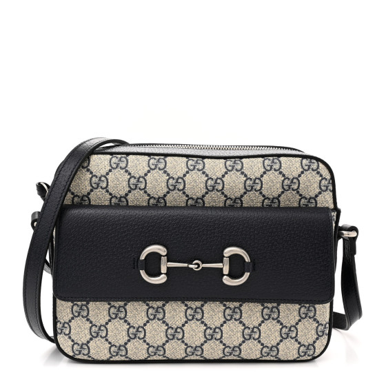 GUCCI GG Supreme Monogram Textured Dollar Calfskin Small