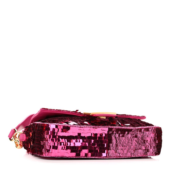 FENDI Sequin Paillettes Vitello Grace Sex and the City