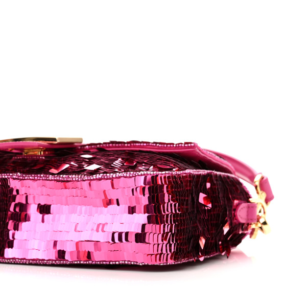 FENDI ピコバケット FENDI Sequin Paillettes Vitello Grace Sex and the City