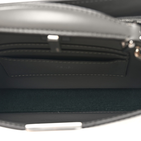 FENDI Calfskin Striped Texture FF Peekaboo I See U X Cross