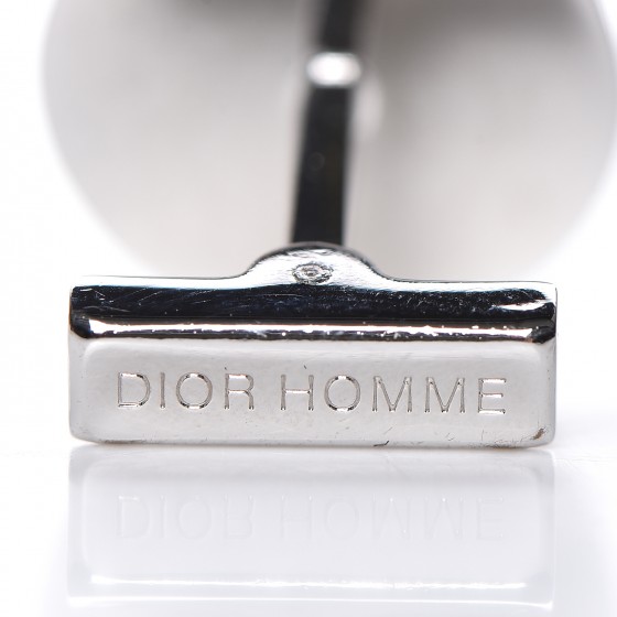 ◆ChristianDior　ネクタイピン　No.382◆ CHRISTIAN DIOR Homme Lacquer Bee Cufflinks Palladium 283321