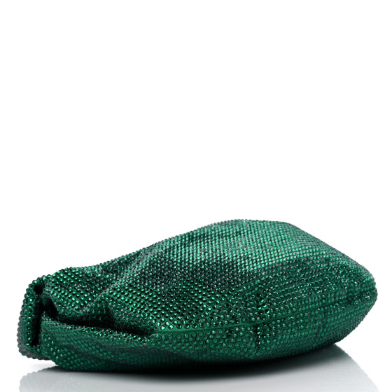 BOTTEGA VENETA Crystal Embellished Satin Mini Hotfix Jodie