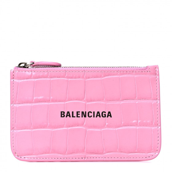【BALENCIAGA】WOMEN'S CASH LARGE LONG COIN AND CARD HOLDER Women's Cash Long Coin And Card Holder Large Sparkling