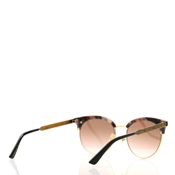 GUCCI Metal Tiger GG0222SK Sunglasses Tortoise 1577535