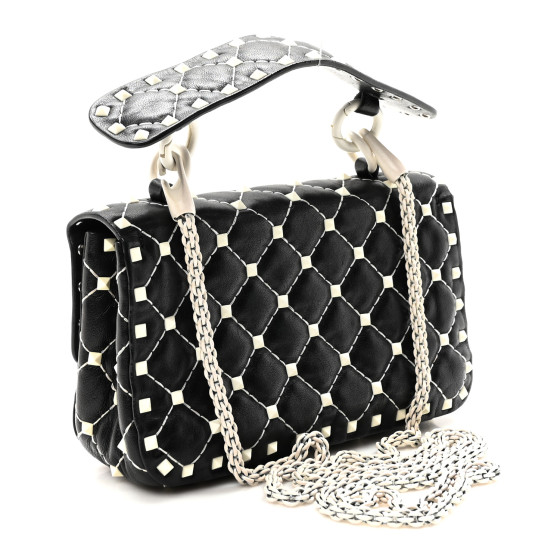 VALENTINO GARAVANI Lambskin Small Free Rockstud Spike