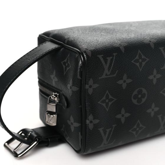 LOUIS VUITTON Monogram Eclipse Locker Dopp Kit Toilet Pouch