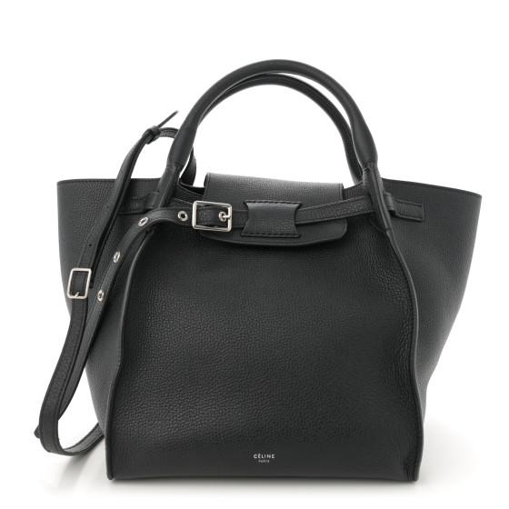 ハンドバッグ CELINELARGEHELOISEBAGIN SUPPLE GRAINED CALFSKIN117243FLH04LU CELINE Supple Grained Calfskin Small Big Bag Black 1645541