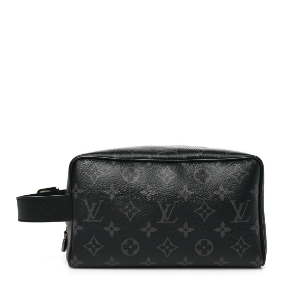 在庫わずか【LOUIS VUITTON】Locker Dopp Kit Monogram Eclipse LOUIS VUITTON Monogram Eclipse Locker Dopp Kit Toilet Pouch