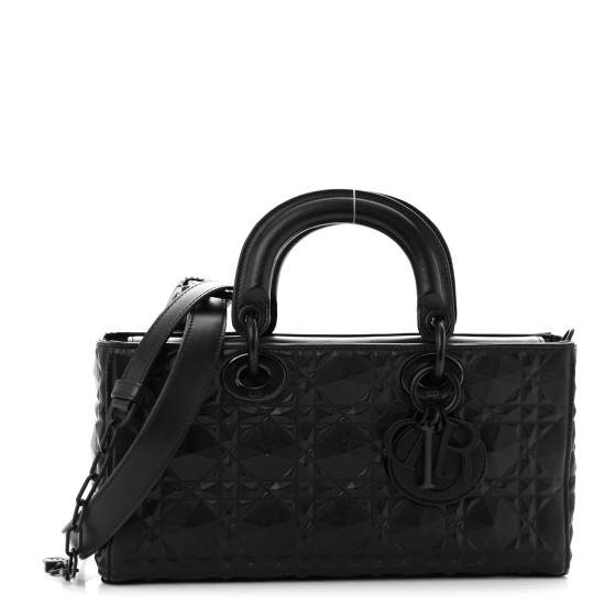 【限定セール！】 Calfskin DIOR CHRISTIAN Cannage D-Joy Lady Medium Diamond バッグ