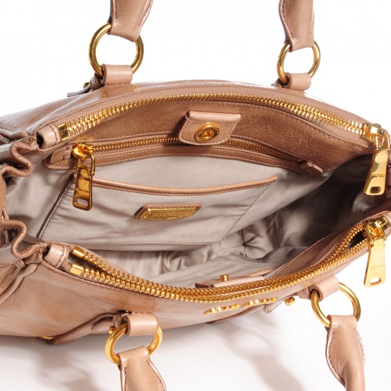 【関税&送料込】Miu Miu Cappuccino Cotton Blend Reversible O Miu Miu Papavero Latte cotton Pois Frame Shoulder bag