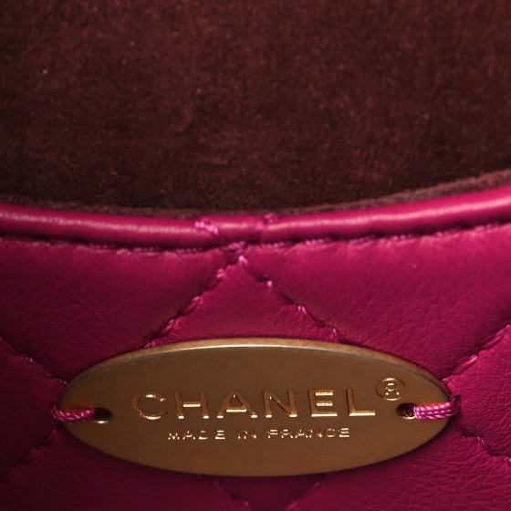 CHANEL オーケースポーチ/Fuchsia Calfskin CHANEL オーケースポーチ/Fuchsia Calfskin - メルカリ