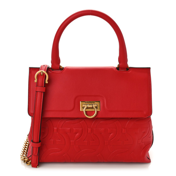 Tシャツ・カットソー FERRAGAMO TOP HANDLE BAGS Iconic Top Handle (S) - Women | Ferragamo